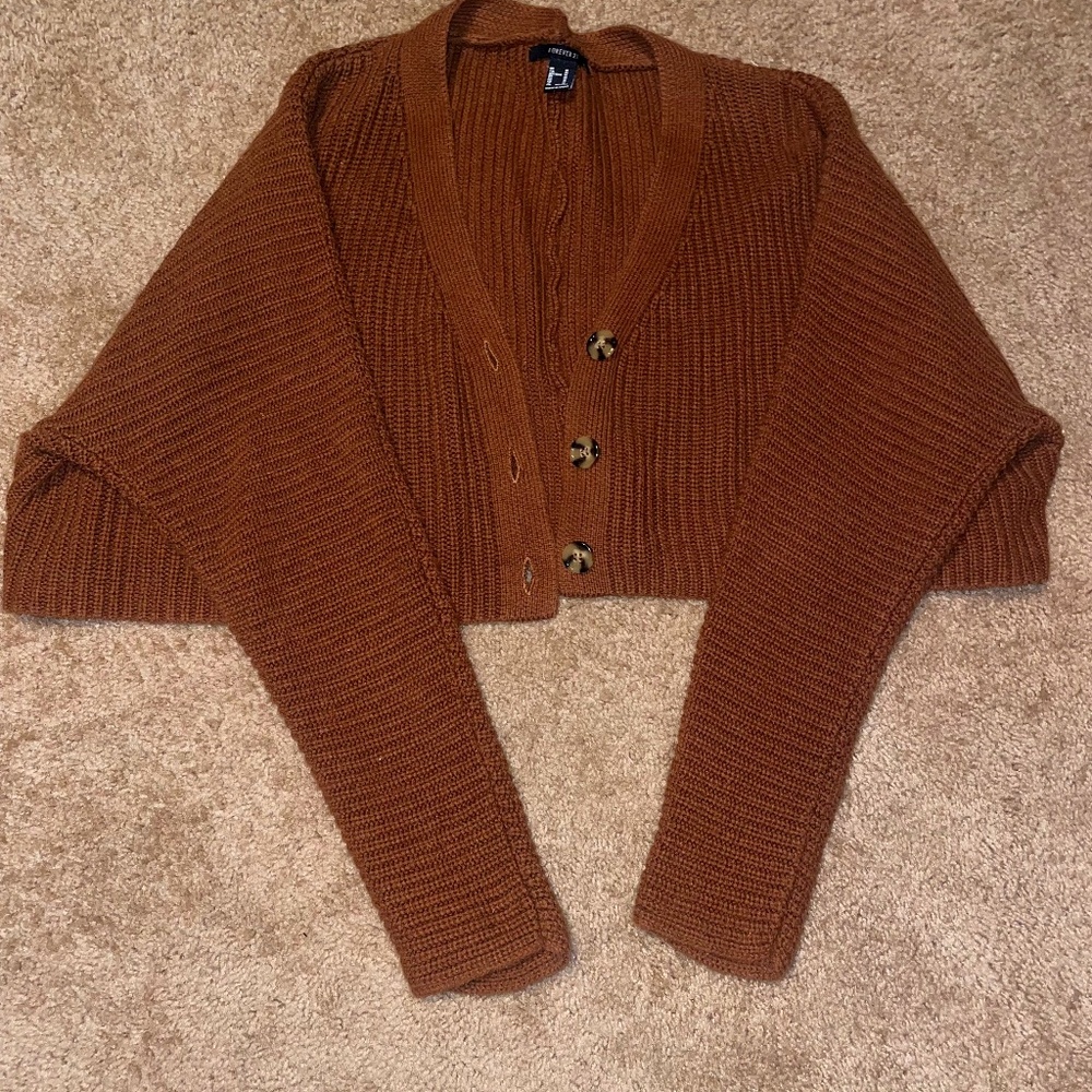 Cute Cropped Cardigan